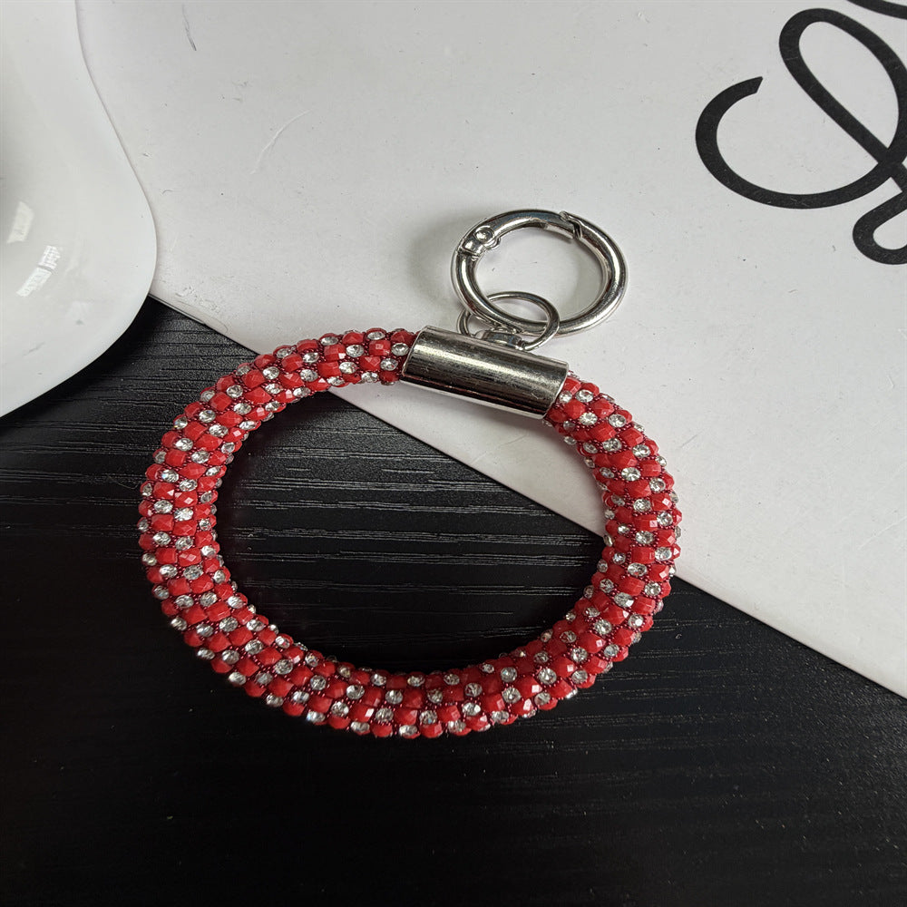Decorative Rhinestone Keychain Kalsten