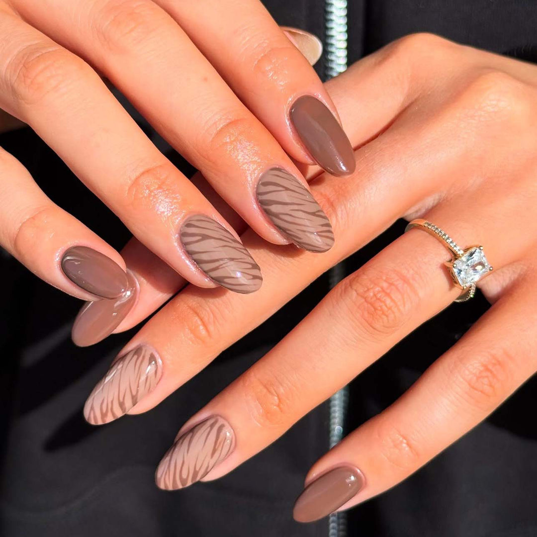 Artistic Press-On Nail Tips