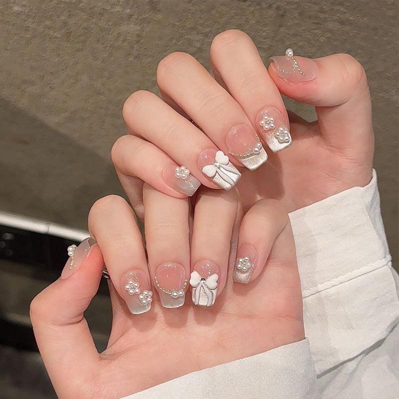 Decorative Glittery Press-On Nail Tips Kalsten