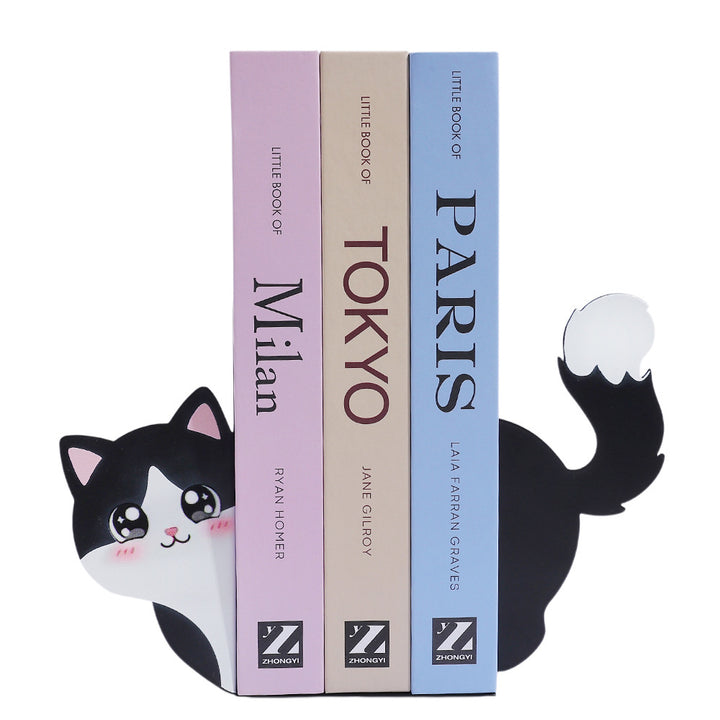 Cat Silhouette Decorative Bookends