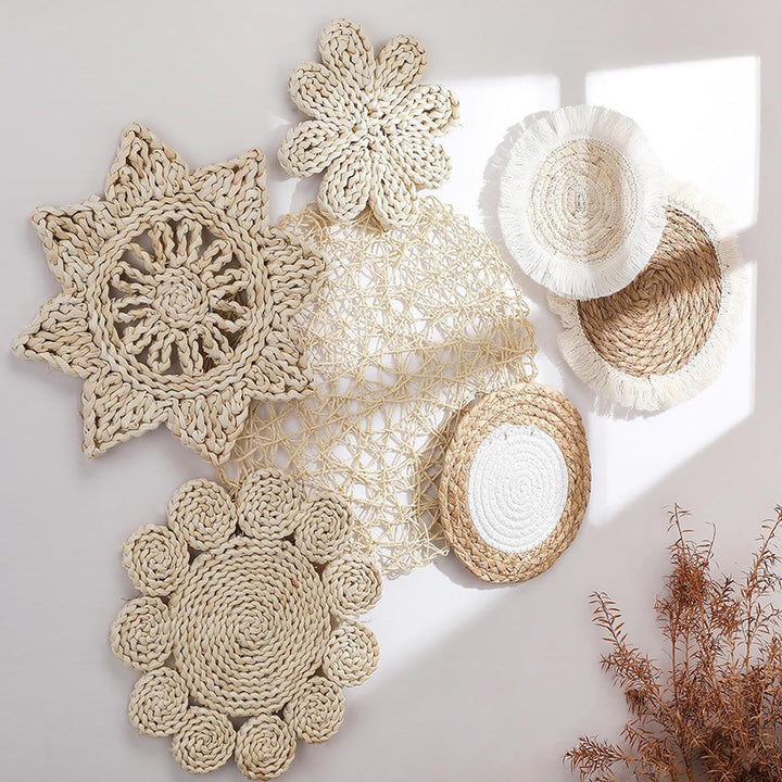 Round Tablecloth Made of Natural Materials Kalsten