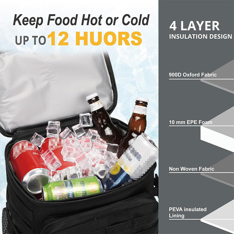Versatile Cooling Hiking Backpack with Insulated Compartments Kalsten