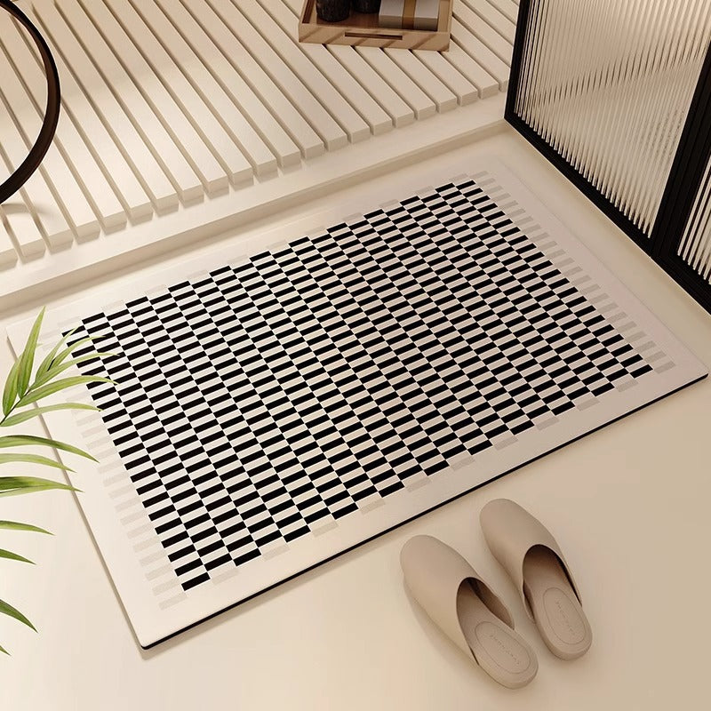 Geometric Pattern Floor Mat