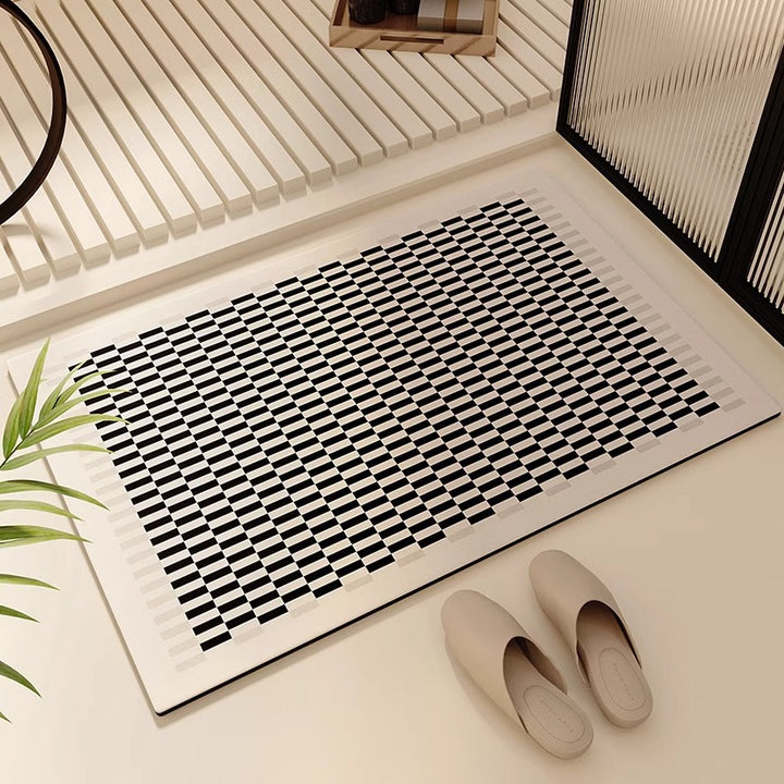 Geometric Pattern Floor Mat