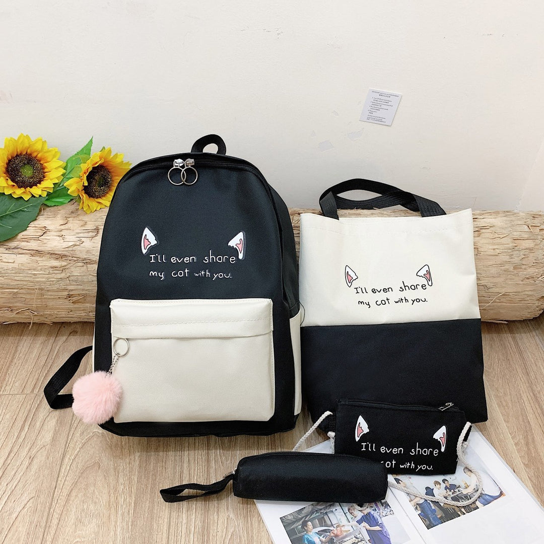 Cute Animal-Themed Backpack Set Kalsten