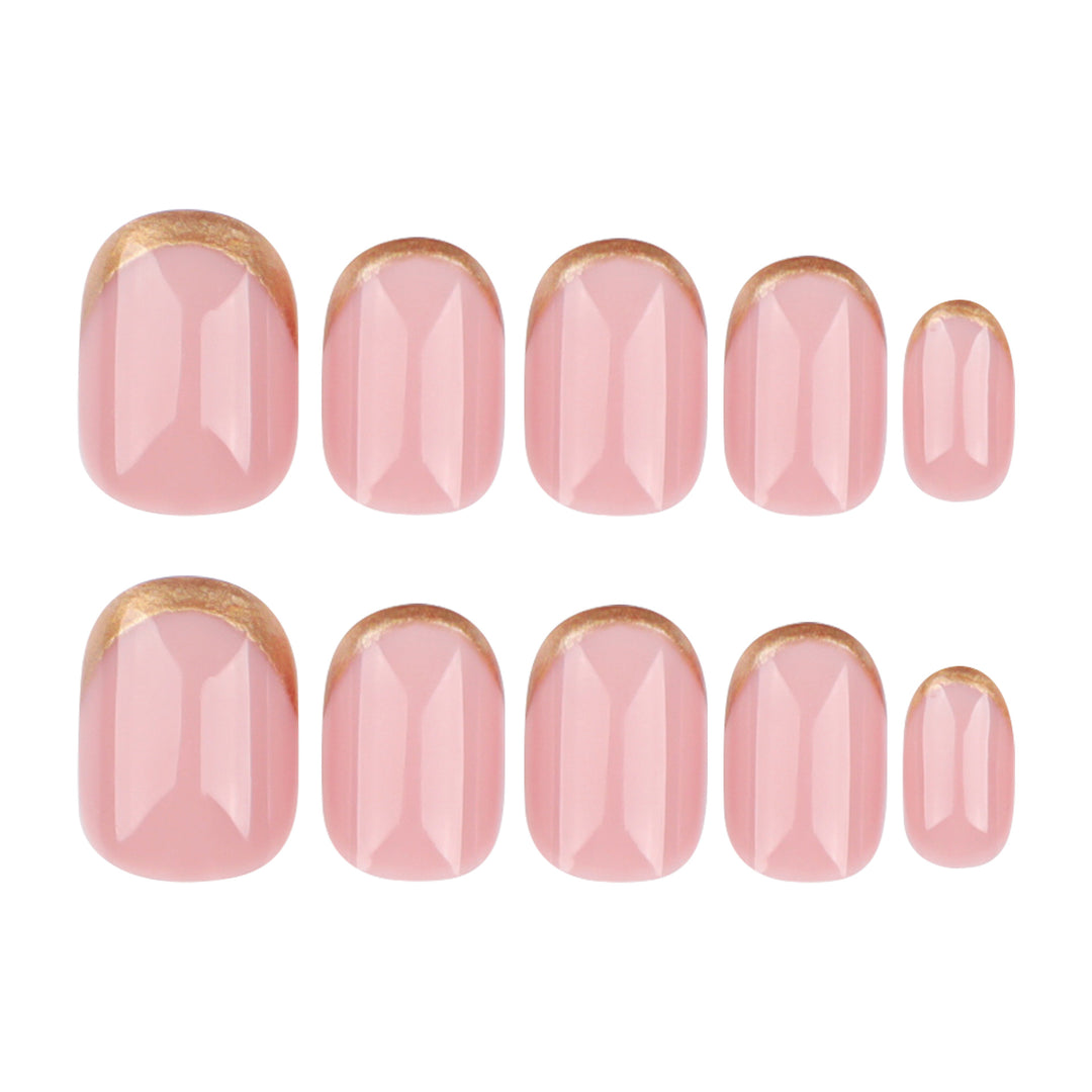 Elegant Nail Art in Modern French Tip Style Kalsten