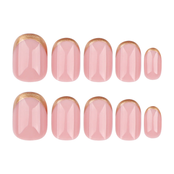 Elegant Nail Art in Modern French Tip Style Kalsten