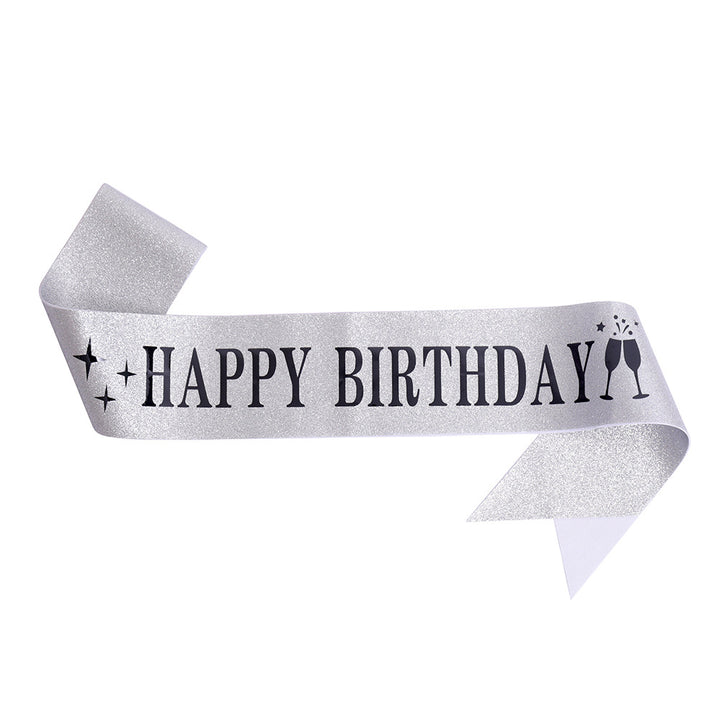 Women Funkenkrone with "Happy Birthday" lettering Kalsten