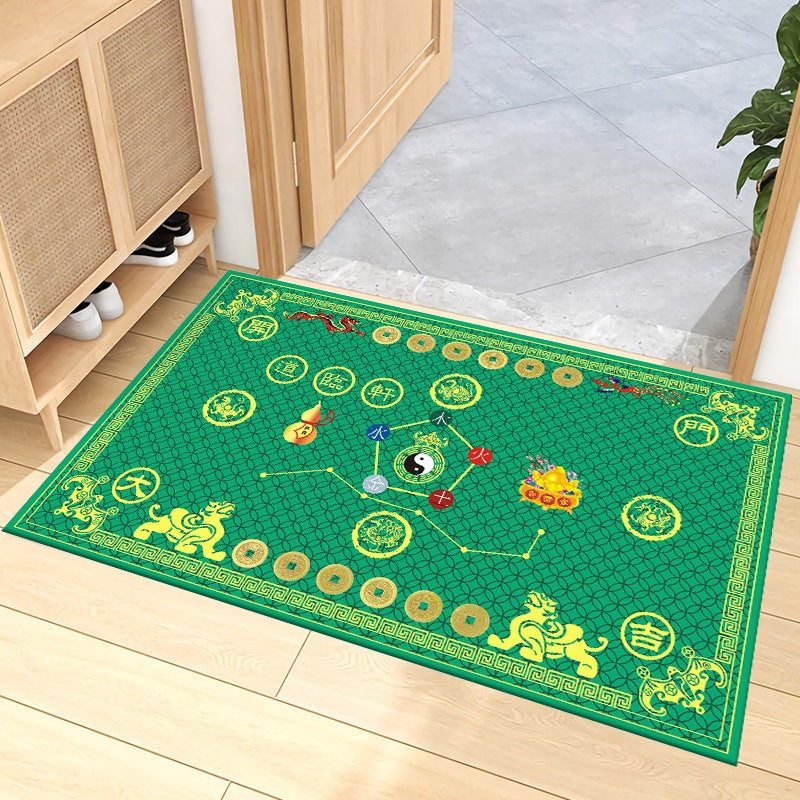 Decorative Zodiac-Themed Area Mat