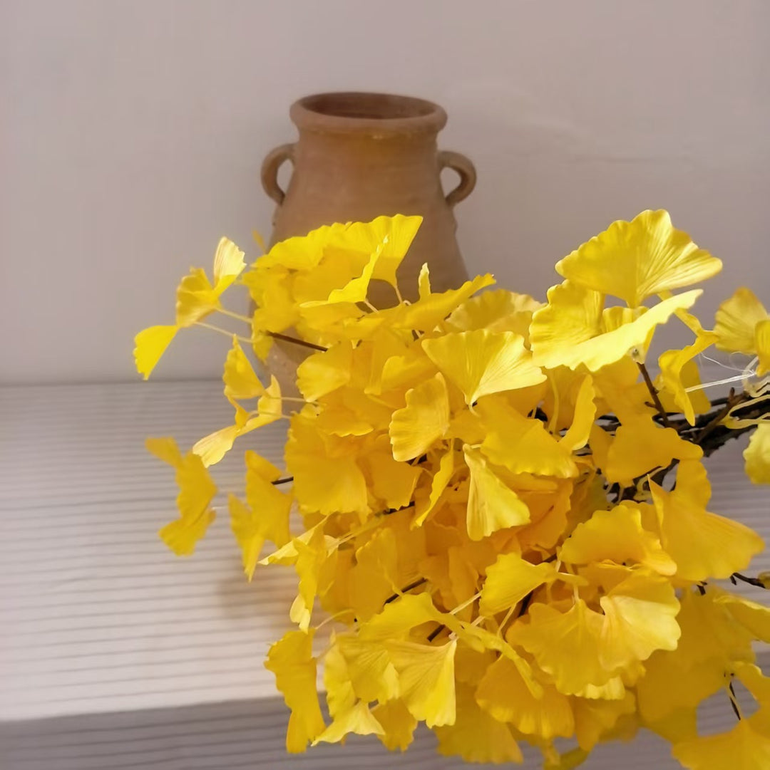 Ginkgo Biloba Decorative Stem