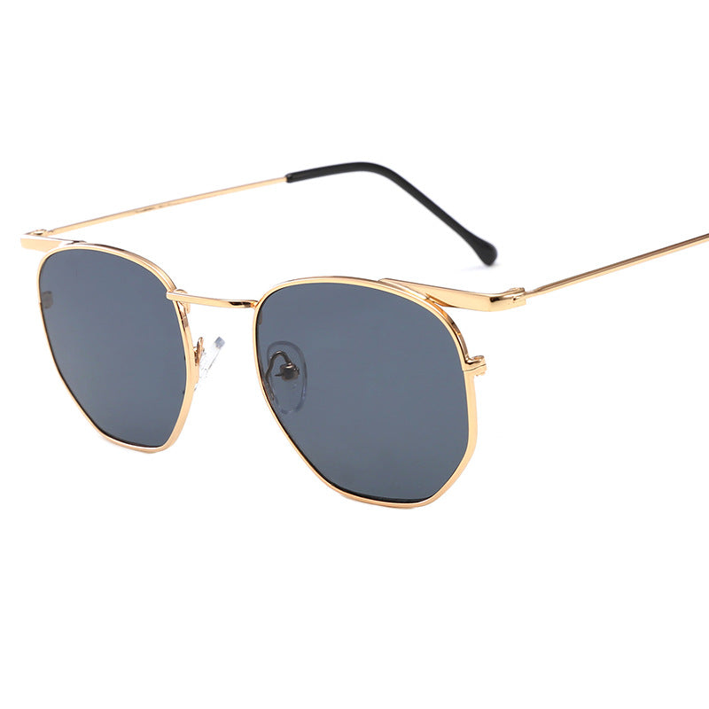 Women's fashionable rectangular glasses with elegant metal frame Kalsten