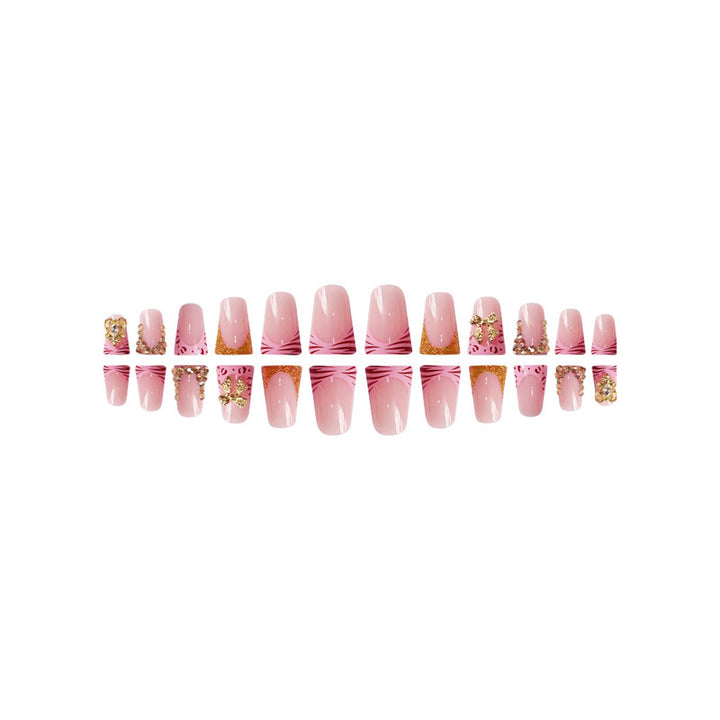 Floral Design Press-On Nails Kalsten