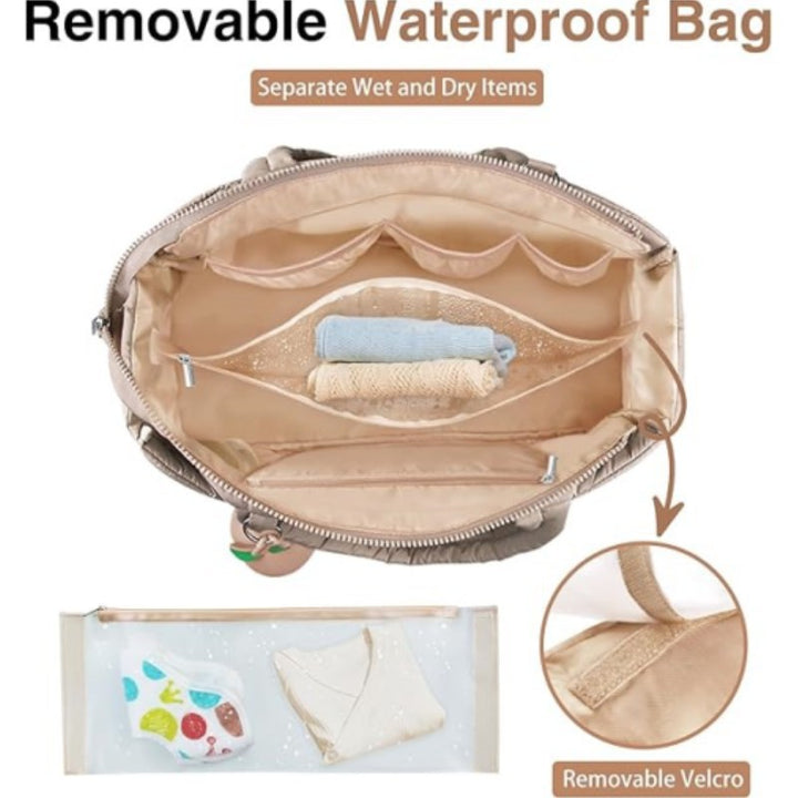 Insulated Multi-Pocket Tote Bag Kalsten