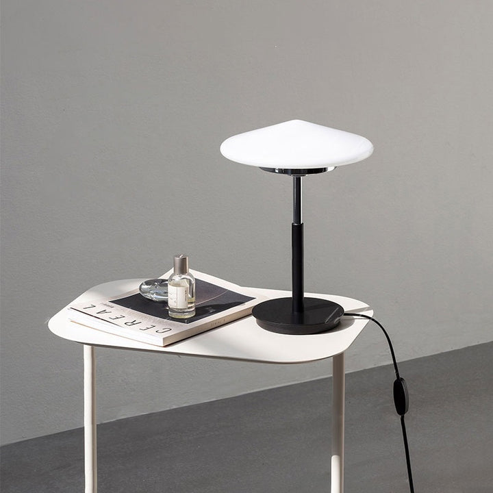 Modern Minimalist Table Lamp with Geometric Shade
