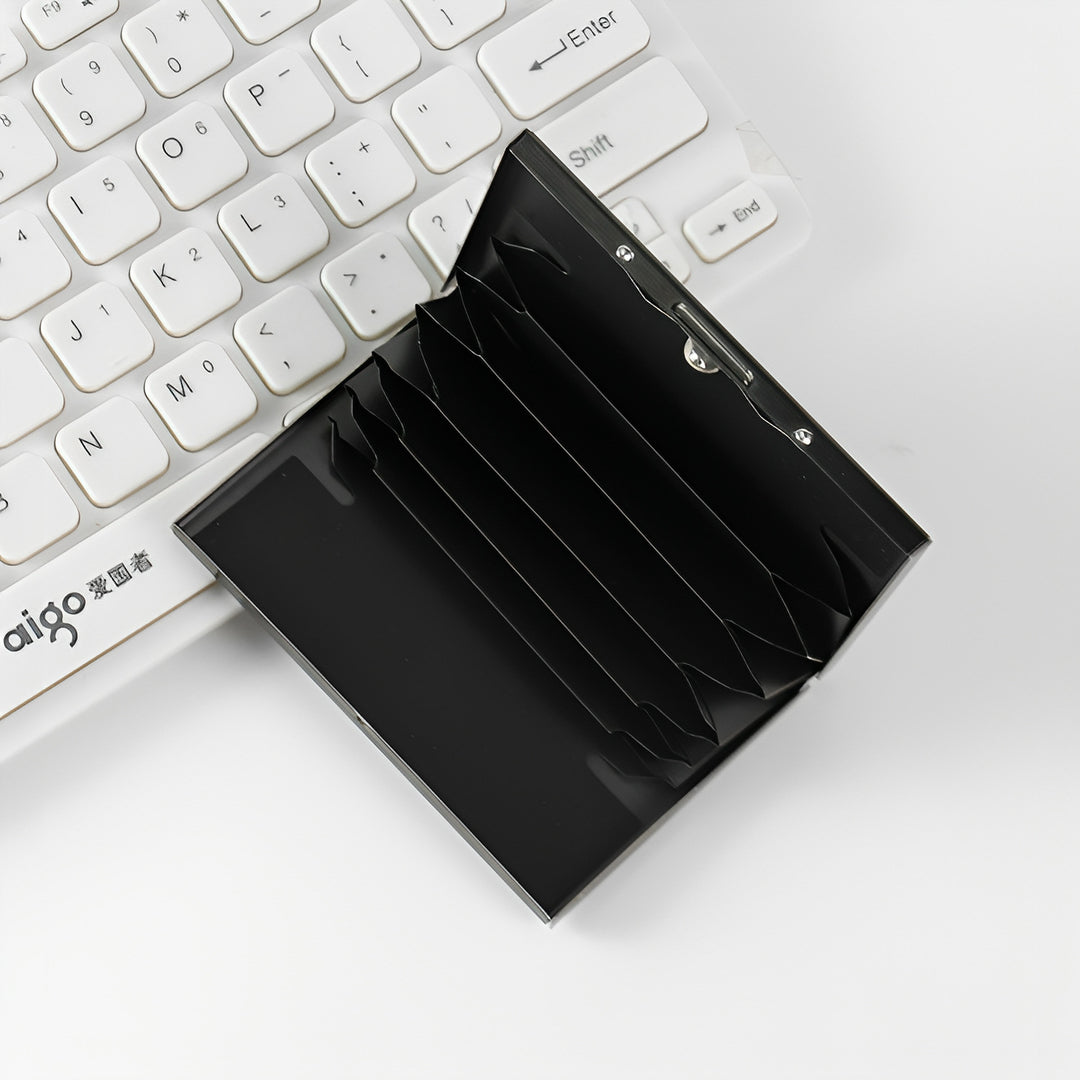 Premium Stainless Steel Business Card Holder