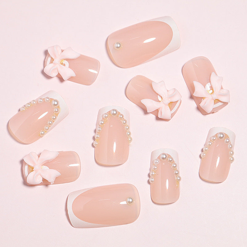 Elegant Decorative Press-On Nail Set Kalsten