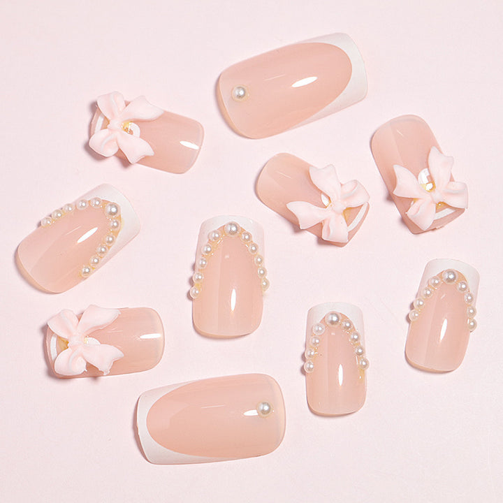 Elegant Decorative Press-On Nail Set Kalsten