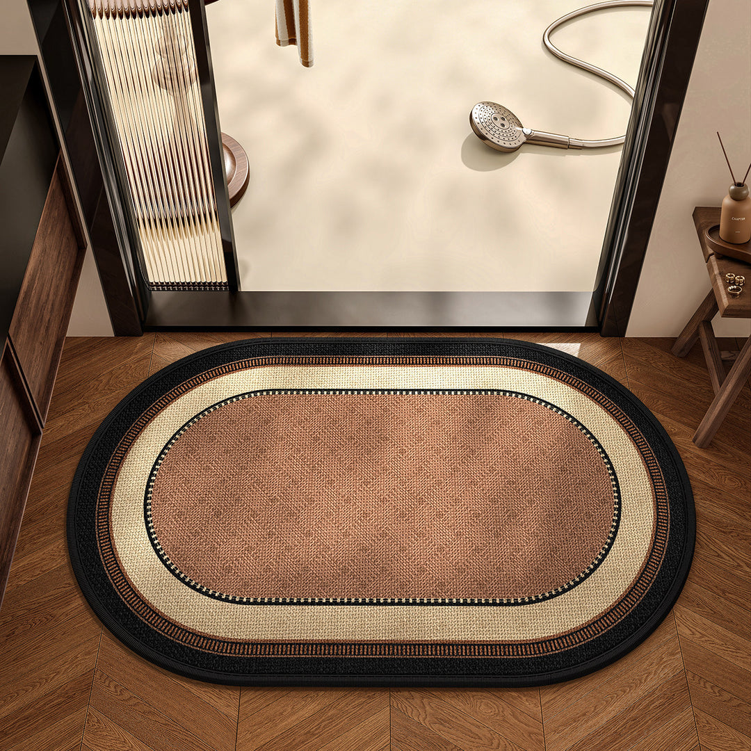 Elegant Textured Bath Mat