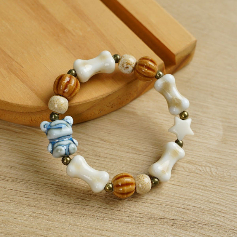Heart-Shaped Beaded Bracelet Kalsten