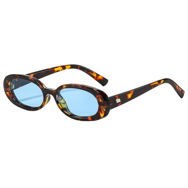 Women's fashionable sunglasses with oval frame and trendy lenses Kalsten