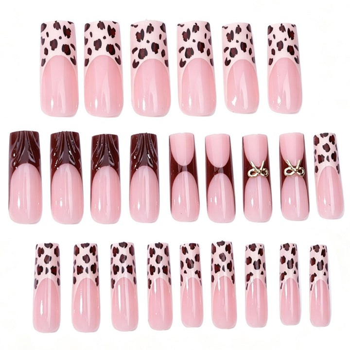 Trendy Lengthy Press-On Nail Tips Kalsten