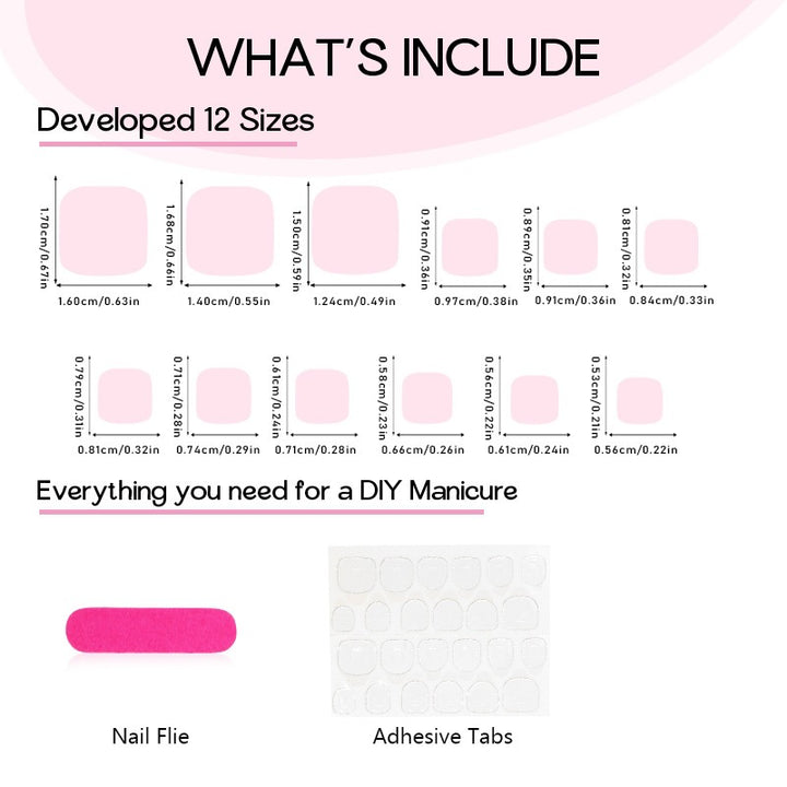 Creative nail art set with glitter and flower embellishments Kalsten
