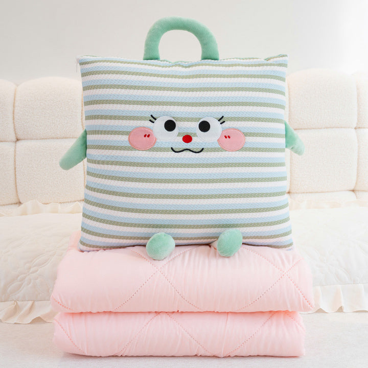 Cuddle pillow with lovable animal motif Kalsten