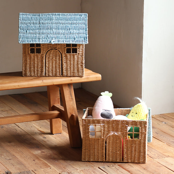 Charming storage basket in house design Kalsten