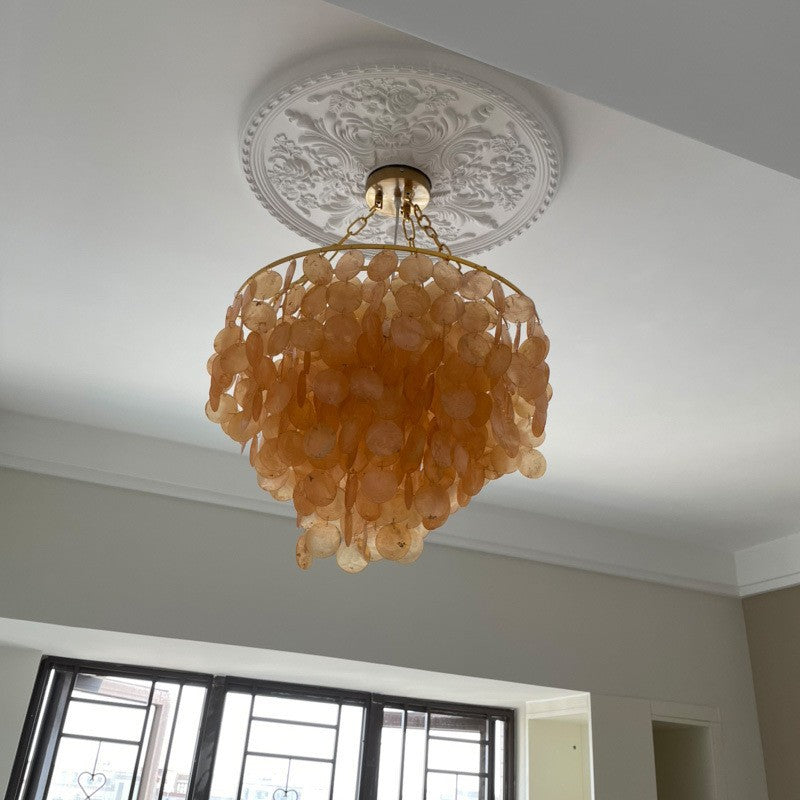 Bohemian Shell Chandelier