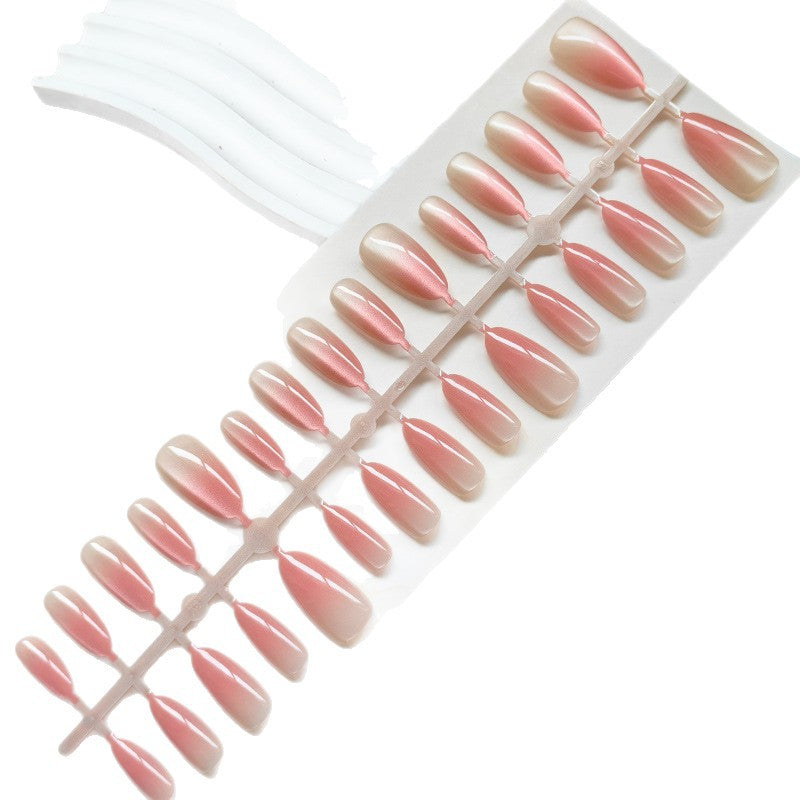 Elegant Artificial Fingernails In Gentle Ombre Look Kalsten