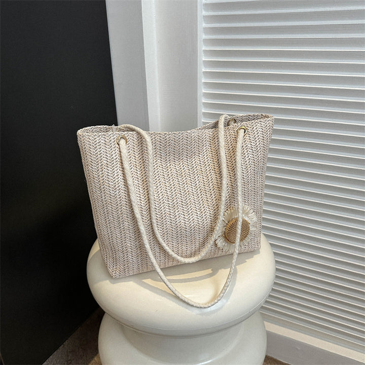 Bohemian Woven Beach Tote