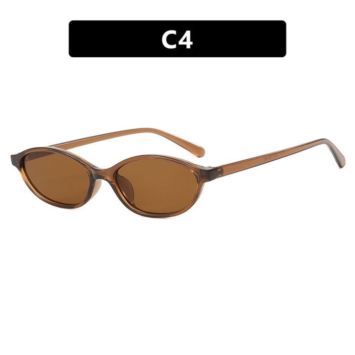 Women's fashionable sunglasses with elegant oval frame and UV protection Kalsten