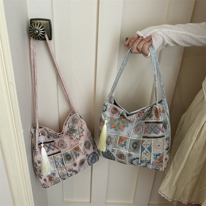 Bohemian Patchwork Shoulder Bag