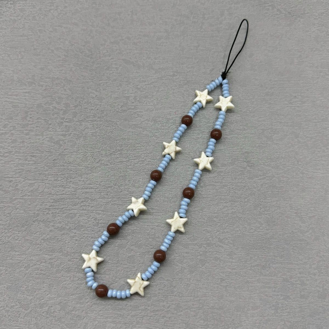 Star and Bead Phone Charm Kalsten
