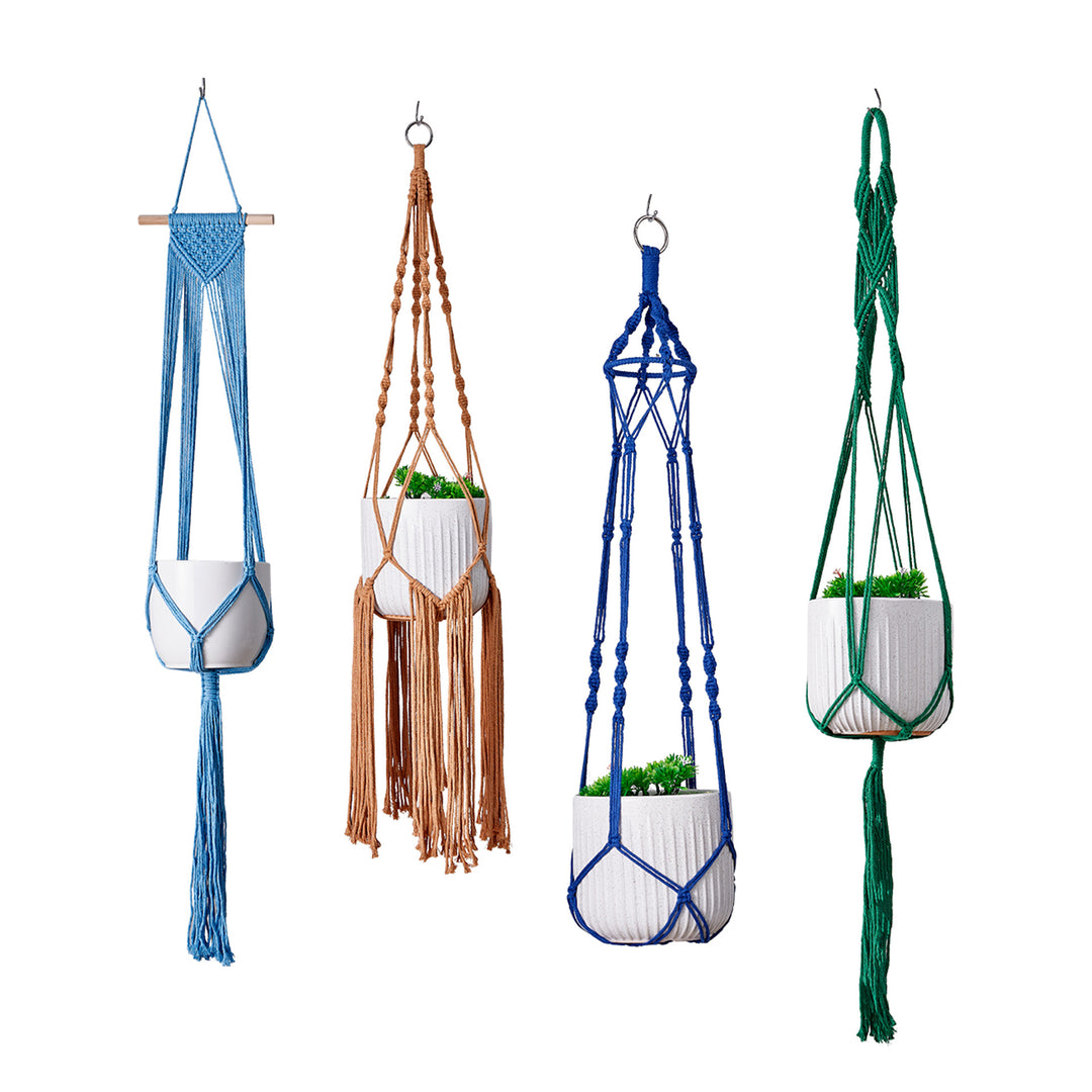 Macramé Plant Hanger Set