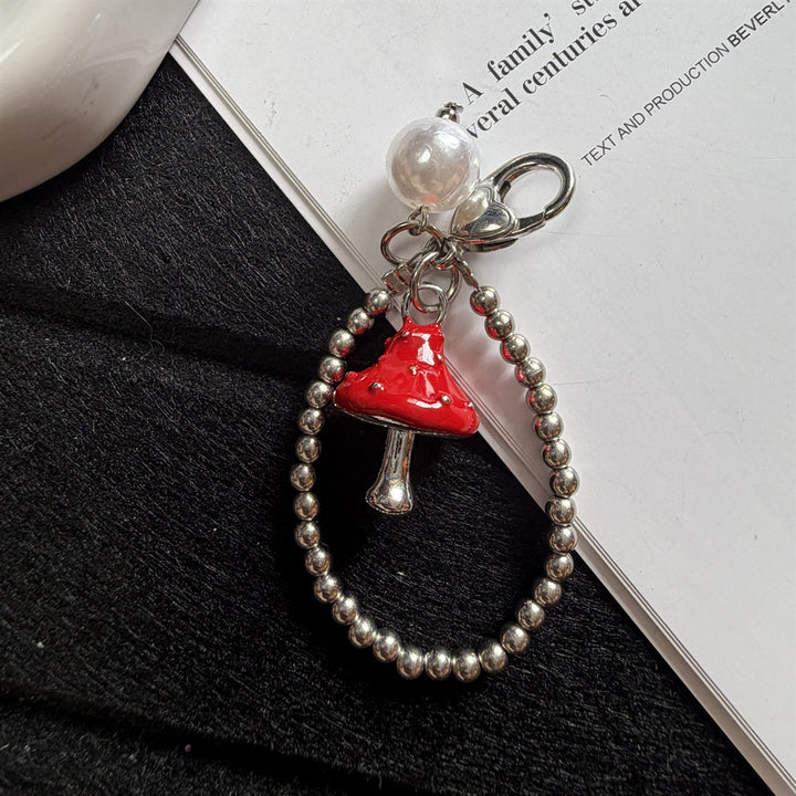 Decorative Mushroom Charm Keychain Kalsten