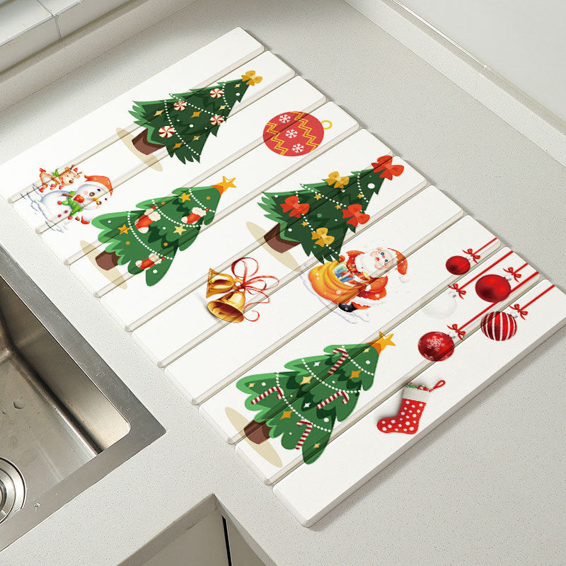 Decorative Holiday Kitchen Mat