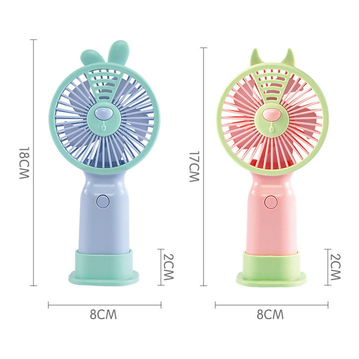 Unisex Portable Hand Fan with Cute Animal Design Kalsten