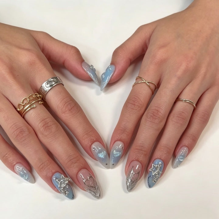 Artistic Press-On Nail Art Set Kalsten