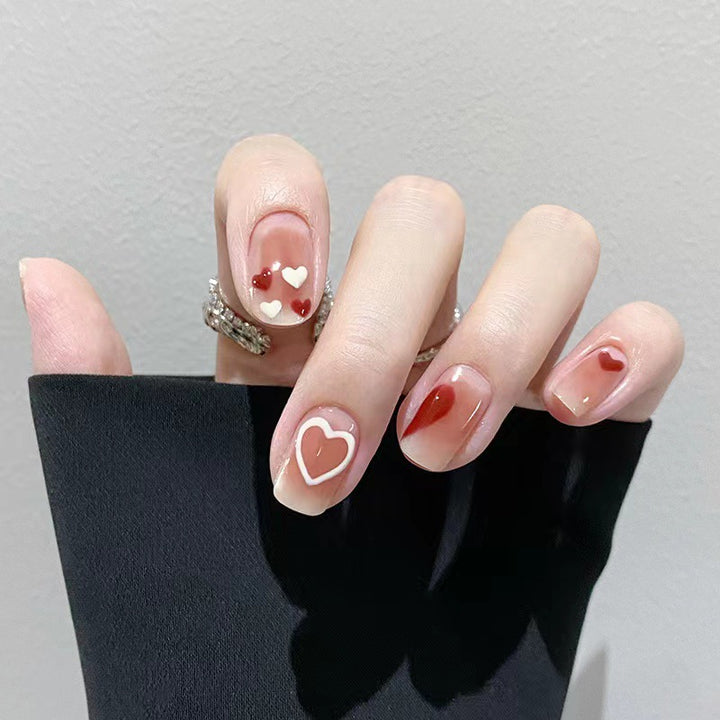 Creative Heart Nail Art Kalsten