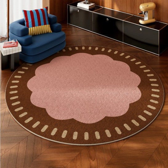 Playful Round Floor Mat