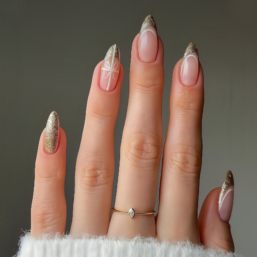 Elegant Stiletto Press-On Nail Tips Kalsten