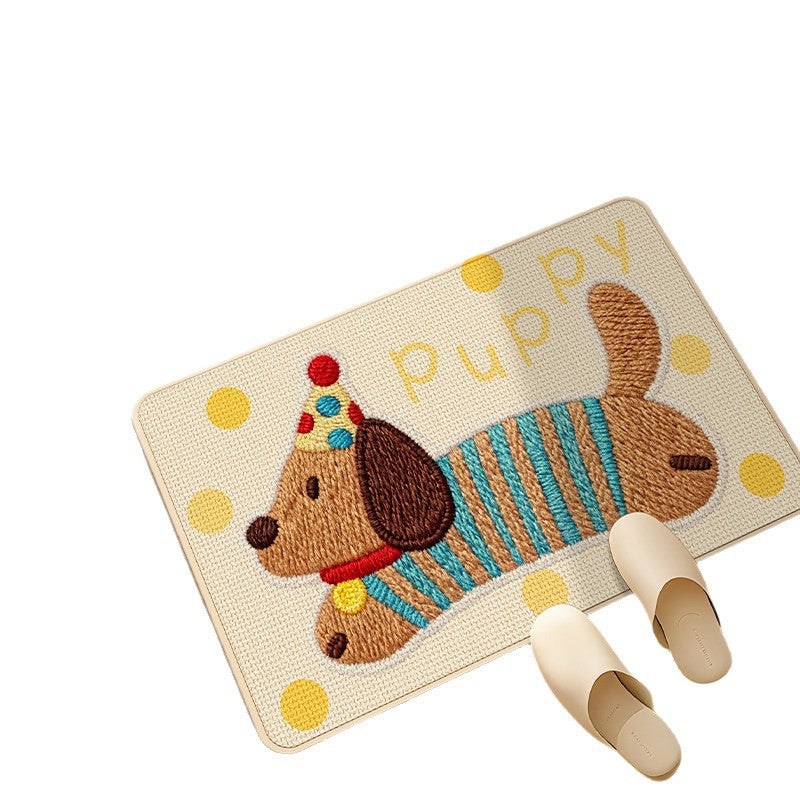 Decorative Bathroom Mat Kalsten