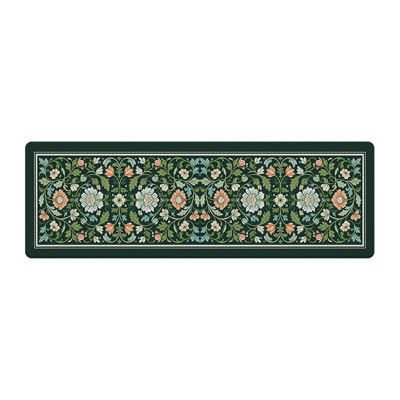 Floral Pattern Kitchen Comfort Mat Set Kalsten