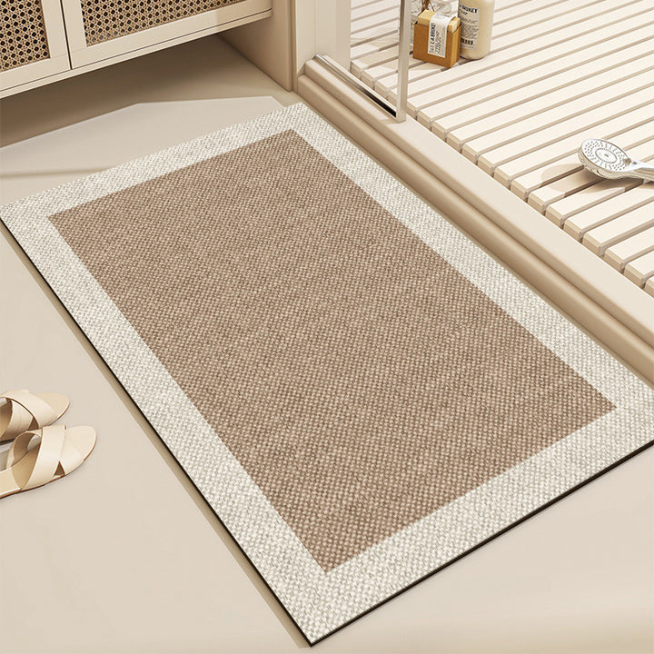 Round Non-Slip Bathroom Mat