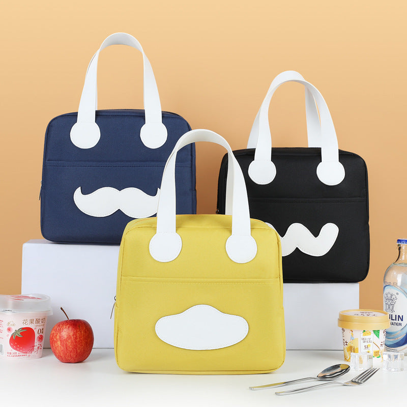 Cute Cartoon-Themed Insulated Lunch Bag