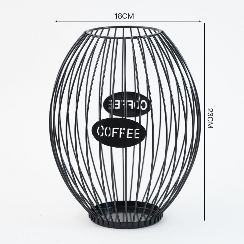 Contemporary Coffee Storage Basket