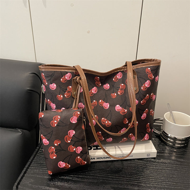 WoWhimsical Cherry Print Tote Bag Kalsten