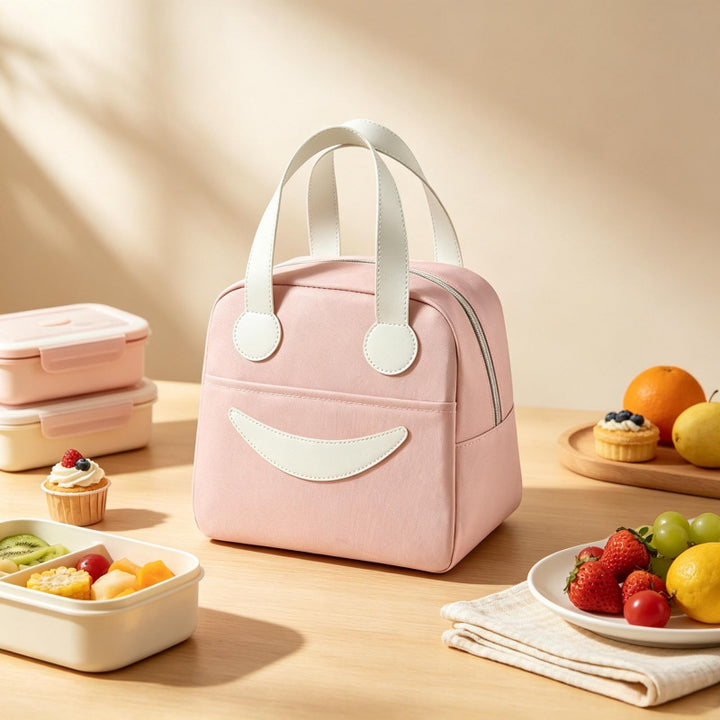 Cute Smiley Face Lunch Bag Kalsten