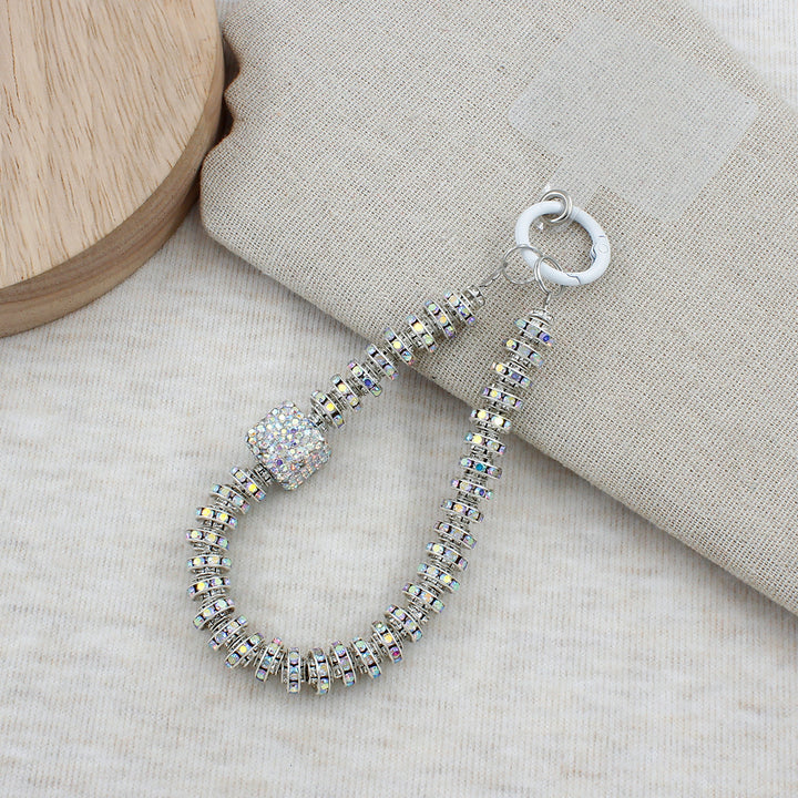 Crystal-Embellished Eyewear Chain Kalsten